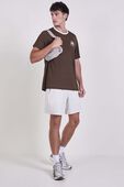 Fast and Free Short-Sleeve Shirt Perforated Stripe